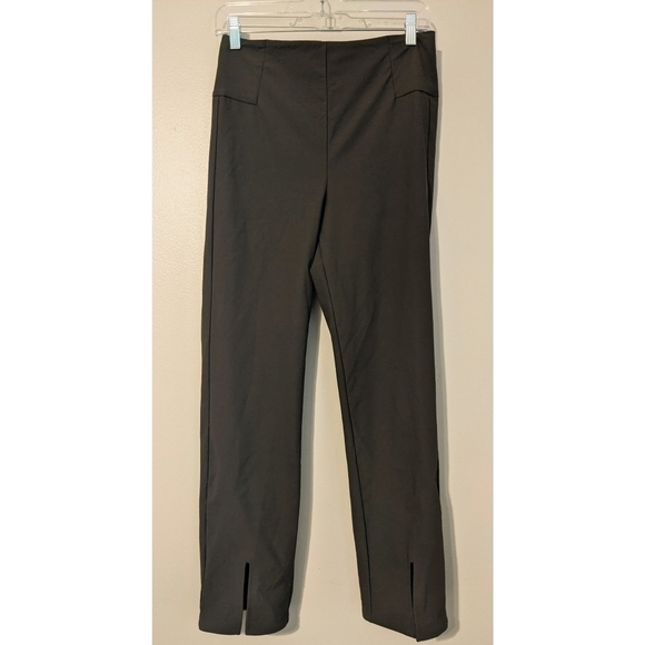 Athleta Wander Slim Straight Crop in Arbor Olive - Picture 2 of 8